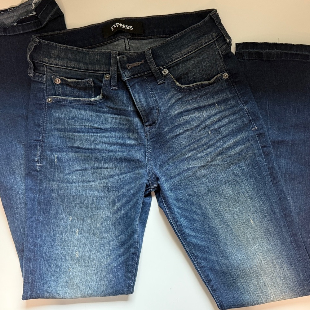 Express Women's Indigo Skinny Jeans